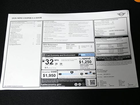 New 2026 MINI Cooper S image 33