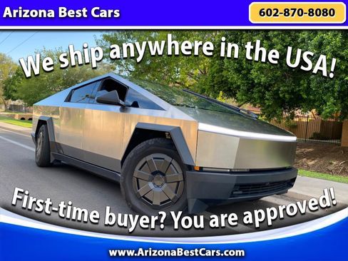 Used 2025 Tesla Cybertruck AWD Crew Cab image 1