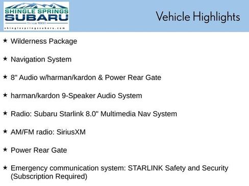 Certified 2023 Subaru Forester Wilderness AWD/4WD image 50