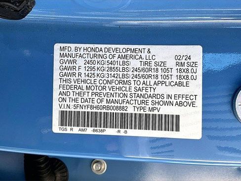 Certified 2024 Honda Passport TrailSport image 18