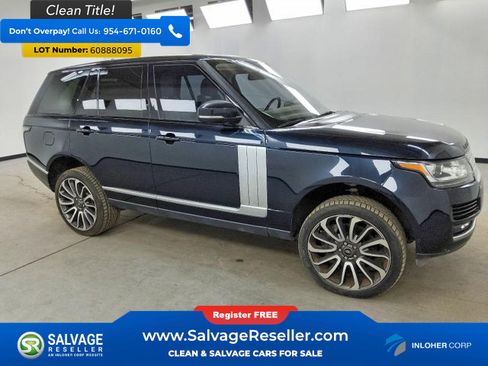 Used 2016 Land Rover Range Rover Supercharged AWD/4WD image 5