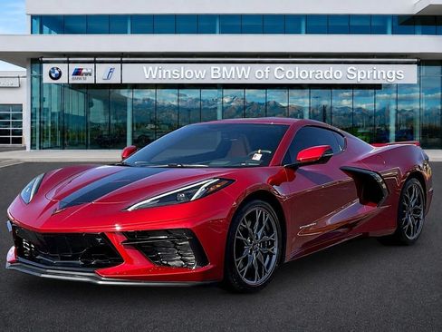 Used 2023 Chevrolet Corvette Stingray Preferred Cpe w/ Z51 Performance Package RWD image 3
