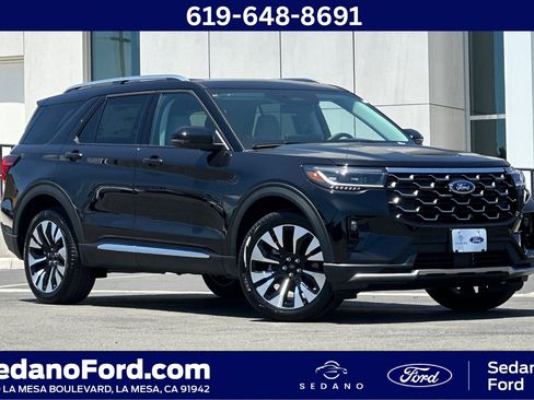 New 2026 Ford Explorer Platinum w/ LUX Leather Package AWD/4WD image 1