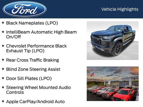 Used 2023 Chevrolet Colorado Trail Boss w/ LPO, Dark Essentials Package AWD/4WD image 12