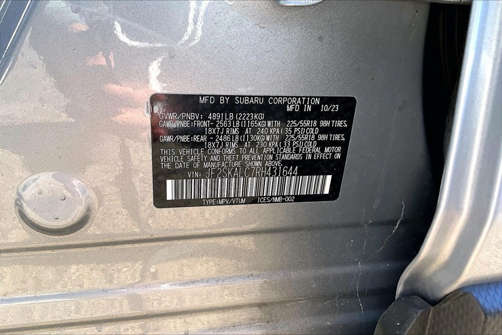 Used 2024 Subaru Forester Limited w/ Pop Package 2 AWD/4WD image 12