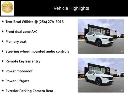 Used 2023 MAZDA CX-5 AWD 2.5 S w/ Premium Package image 6