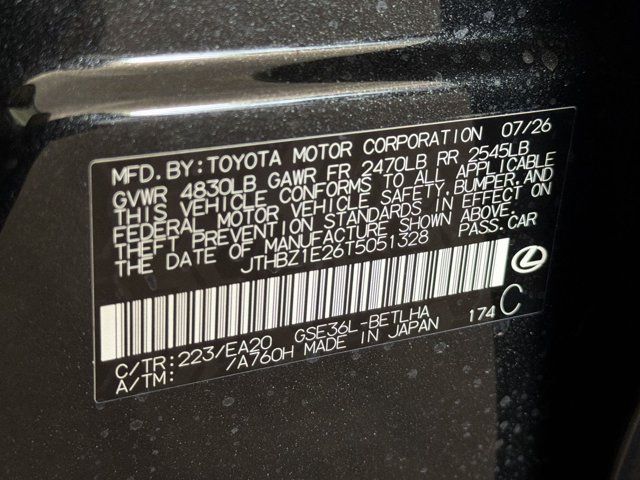 Certified 2026 Lexus IS 350 F Sport w/ Accessory Package Z1 AWD/4WD image 29