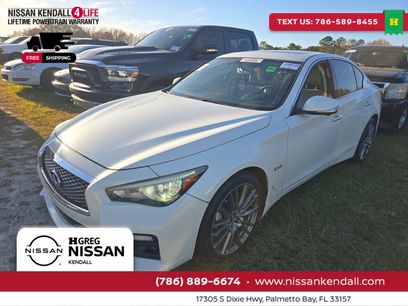 Used 2016 INFINITI Q50 Red Sport 400