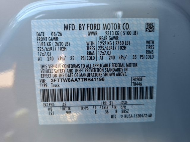 New 2026 Ford Maverick XL FWD image 38