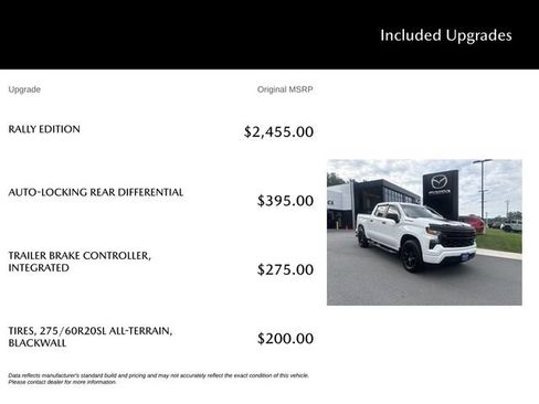 Used 2023 Chevrolet Silverado 1500 Custom w/ Rally Edition AWD/4WD image 5