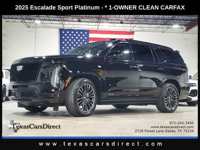 Used 2025 Cadillac Escalade Sport Platinum w/ LPO, Floor Liner Package