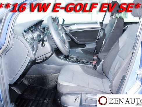 Used 2016 Volkswagen e-Golf SE FWD image 22