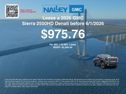 New 2026 GMC Sierra 2500 Denali w/ Denali Reserve Package