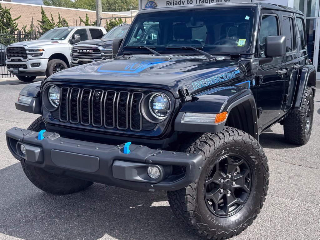 Used 2023 Jeep Wrangler Unlimited Rubicon 4xe AWD/4WD image 3