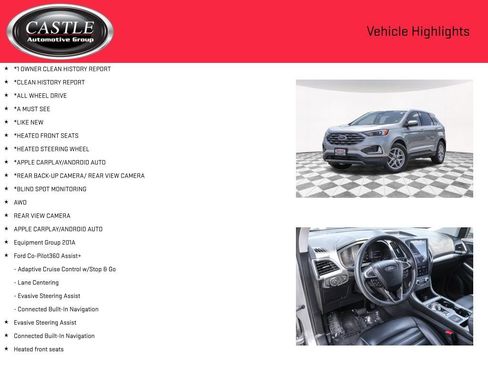 Used 2022 Ford Edge SEL image 3