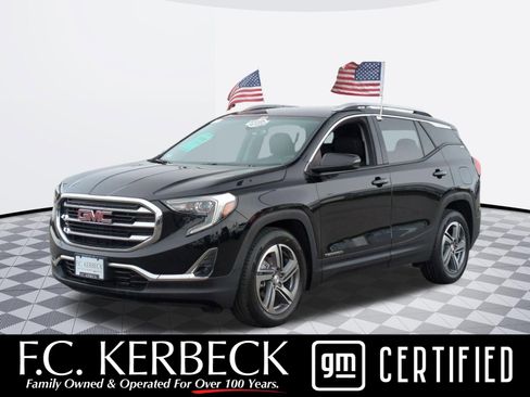 Certified 2021 GMC Terrain SLT FWD image 1
