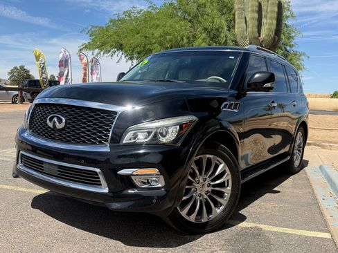 Used 2015 INFINITI QX80 4WD w/ 22" Wheel Package image 1