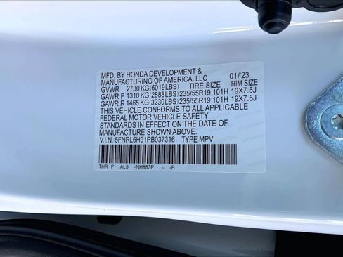 Used 2023 Honda Odyssey Elite image 34