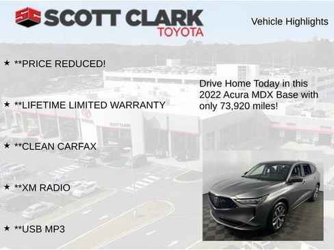Used 2022 Acura MDX FWD w/ Technology Package image 12