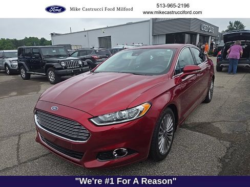 Used 2013 Ford Fusion Titanium w/ Titanium Driver Assist Pkg FWD image 1
