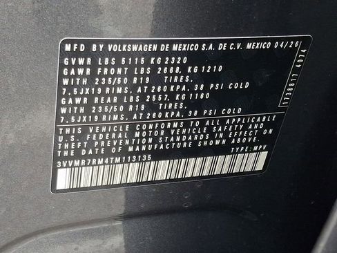 New 2026 Volkswagen Tiguan SE AWD/4WD image 11
