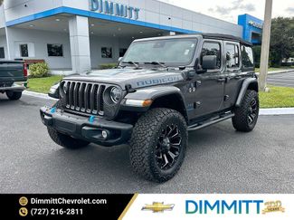 Used 2021 Jeep Wrangler Unlimited Rubicon 4xe w/ Steel Bumper Group video 1