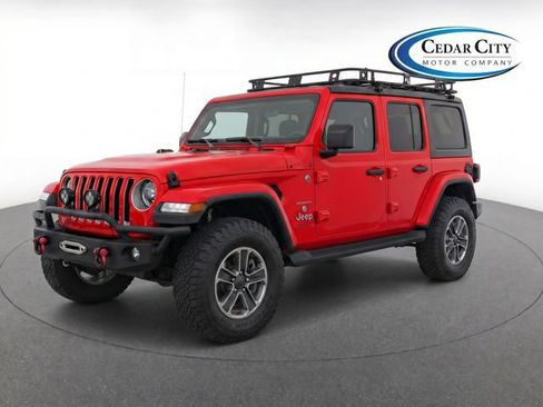 Used 2018 Jeep Wrangler Unlimited Sahara AWD/4WD image 1
