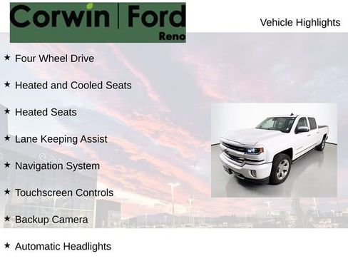 Used 2018 Chevrolet Silverado 1500 LTZ Z71 w/ LTZ Plus Package image 8