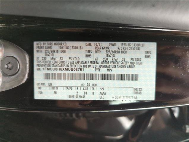 Used 2021 Ford Escape SEL w/ Technology Package FWD image 25