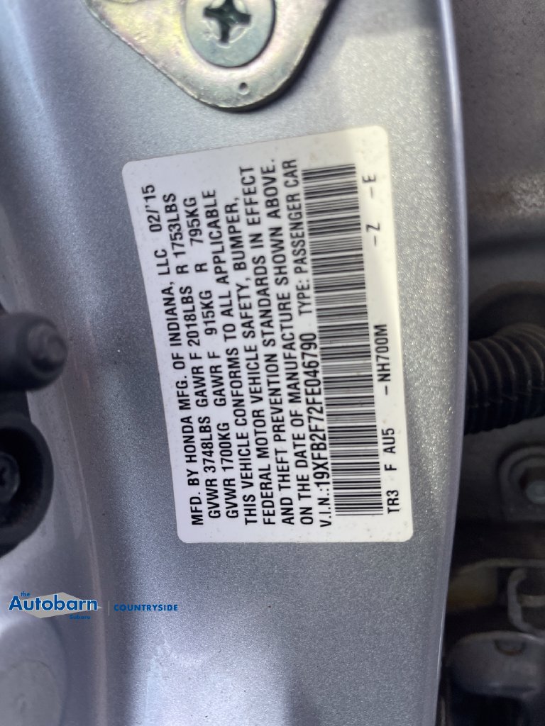 Used 2015 Honda Civic SE image 28
