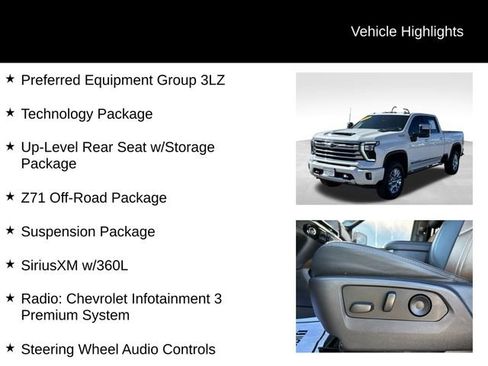 Used 2024 Chevrolet Silverado 3500 High Country w/ Technology Package image 8