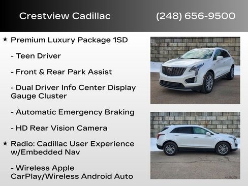 Certified 2023 Cadillac XT5 Premium Luxury w/ LPO, Floor Liner Package image 12