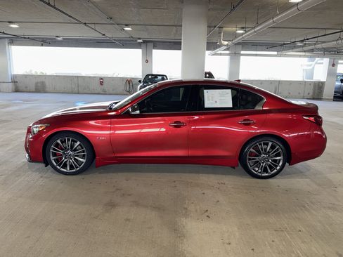 Used 2018 INFINITI Q50 Red Sport 400 w/ Sensory Package (Sport) image 5