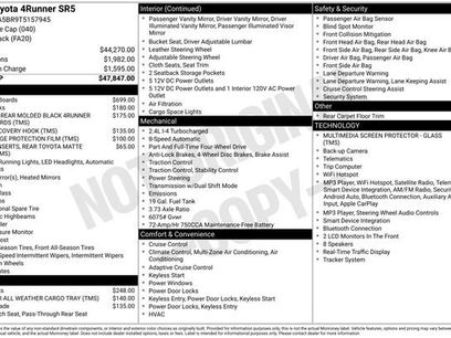 New 2026 Toyota 4Runner SR5