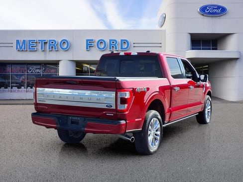 Certified 2022 Ford F150 Platinum w/ Equipment Group 701A High AWD/4WD image 3