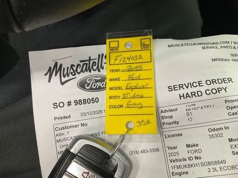 Used 2025 Ford Explorer ST-Line image 16