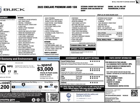 Used 2023 Buick Enclave Premium w/ Experience Buick Package image 5