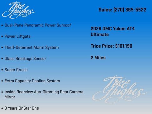 New 2026 GMC Yukon AT4 Ultimate image 26