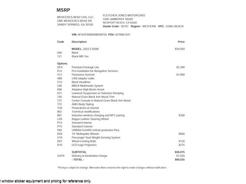 Used 2022 Mercedes-Benz E 350 Sedan image 3