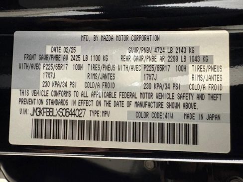 Certified 2025 MAZDA CX-5 AWD 2.5 S w/ Select Package image 28