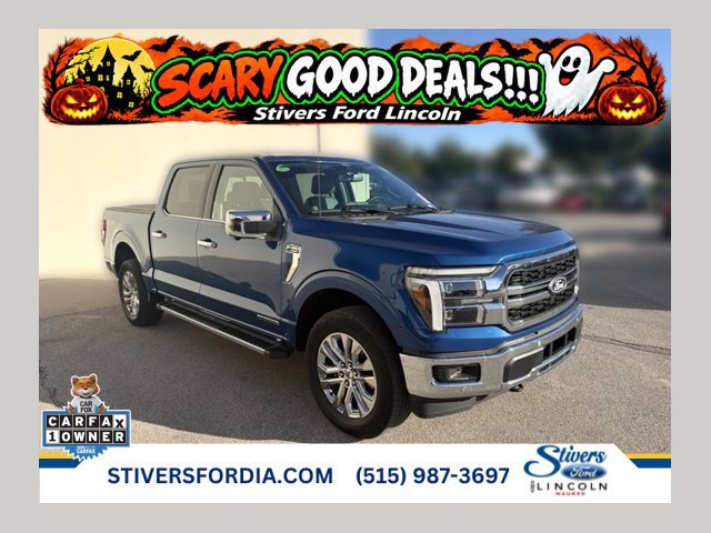 Certified 2025 Ford F150 Lariat w/ Equipment Group 501A Mid AWD/4WD 360° Tour