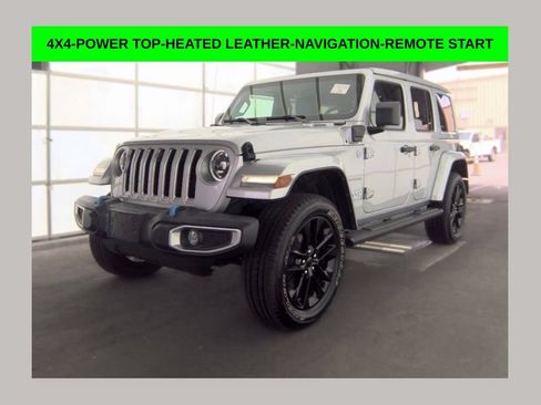 Used 2023 Jeep Wrangler Unlimited Sahara w/ Cold Weather Group AWD/4WD image 1