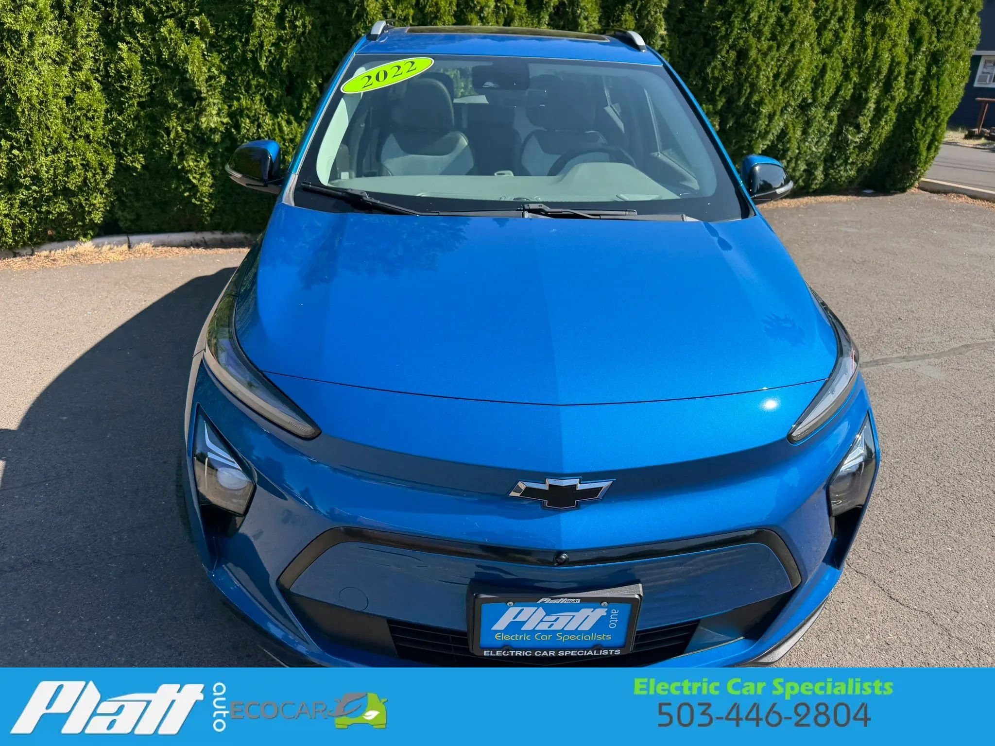 Used 2022 Chevrolet Bolt EUV Premier w/ Sun & Sound Package FWD image 14