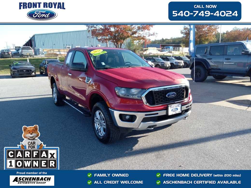 Used 2021 Ford Ranger XLT w/ Equipment Group 302A High AWD/4WD image 1