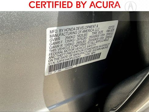 Certified 2023 Acura MDX SH-AWD w/ Technology Package image 43