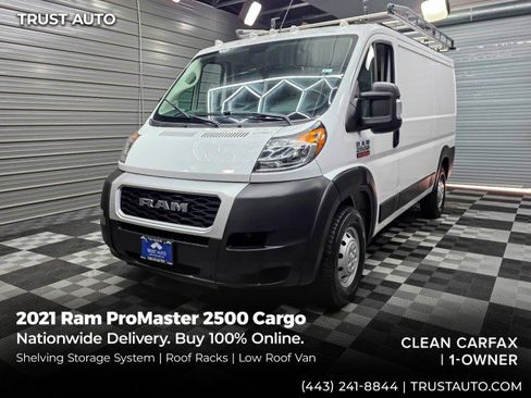 Used 2021 RAM ProMaster 2500 FWD image 1
