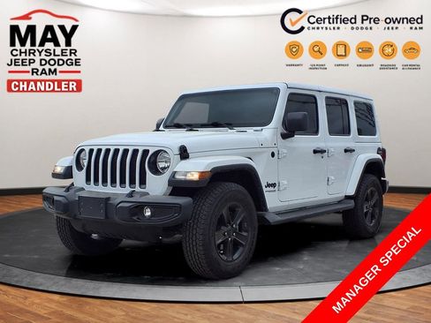 Used 2022 Jeep Wrangler Unlimited Sahara AWD/4WD image 1