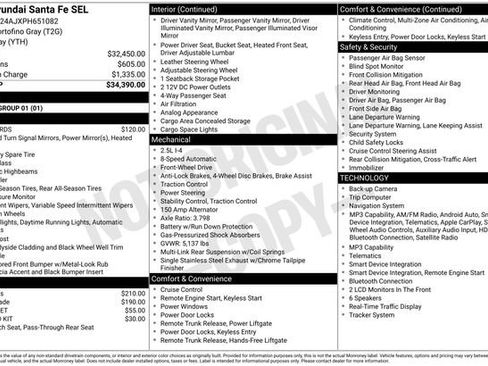 Used 2023 Hyundai Santa Fe SEL FWD image 3