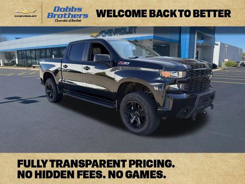 Used 2021 Chevrolet Silverado 1500 Custom Trail Boss AWD/4WD image 1