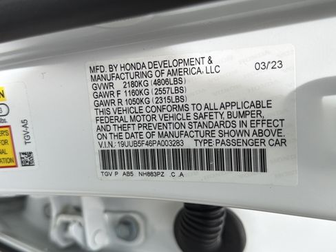 Used 2023 Acura TLX w/ Technology Package FWD image 33